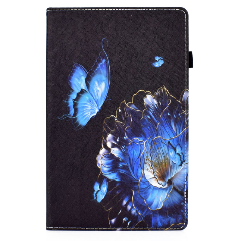 Funda Mariposa Floral Samsung Galaxy Tab A9 Plus