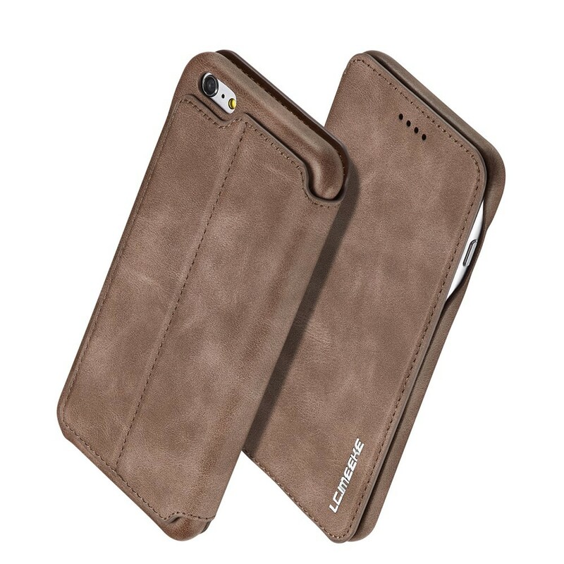 Flip Cover iPhone 6/6S LC.IMEEKE Efecto Cuero