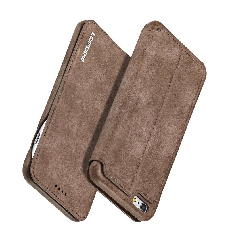 Flip Cover iPhone 6/6S LC.IMEEKE Efecto Cuero