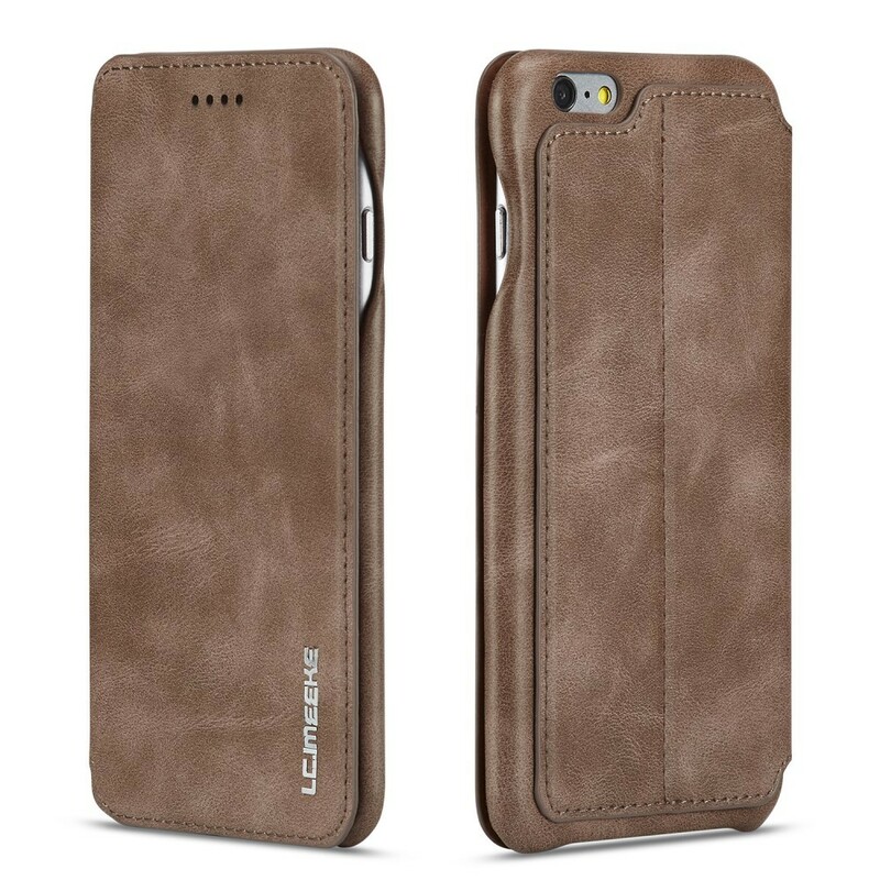 Flip Cover iPhone 6/6S LC.IMEEKE Efecto Cuero