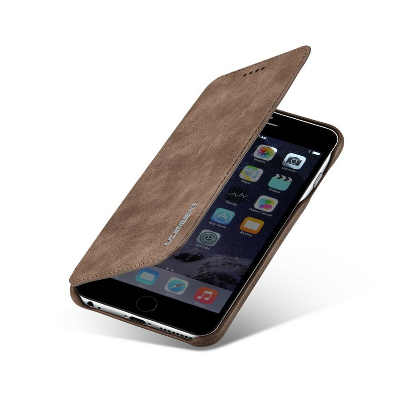 Flip Cover iPhone 6/6S LC.IMEEKE Efecto Cuero