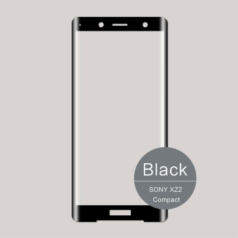 Protección de cristal templado curvado para Sony Xperia XZ2 Compact MOFI