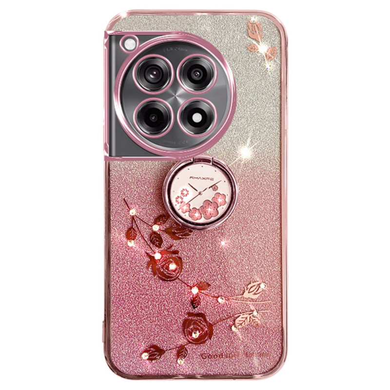 Funda OnePlus 12R Glitter Soporte KADEM