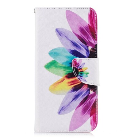 Funda de flor de acuarela Huawei P Smart