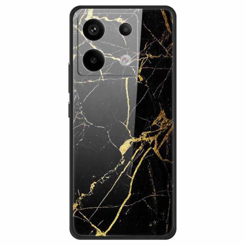 Xiaomi Redmi Note 13 Pro 5G / Poco X6 5G Funda de cristal endurecido Gold Grain