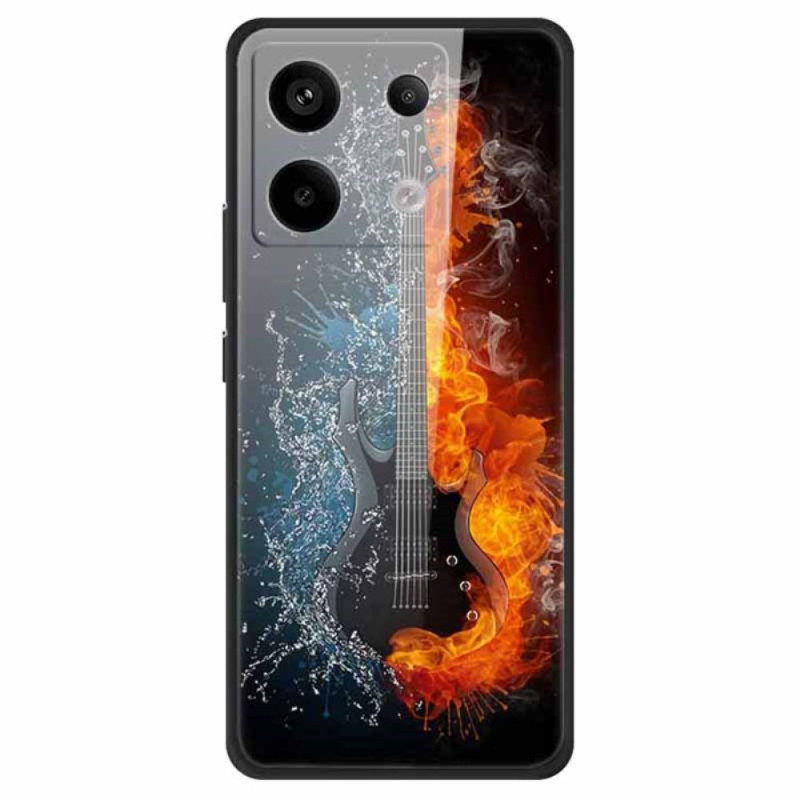 Xiaomi Redmi Note 13 Pro 5G / Poco X6 5G Funda de cristal templado Ice & Fire