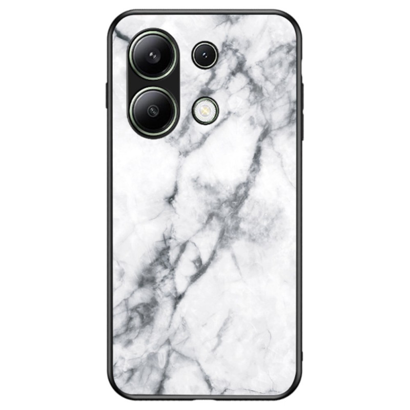 Xiaomi Redmi Note 13 4G funda de cristal templado
 de mármol