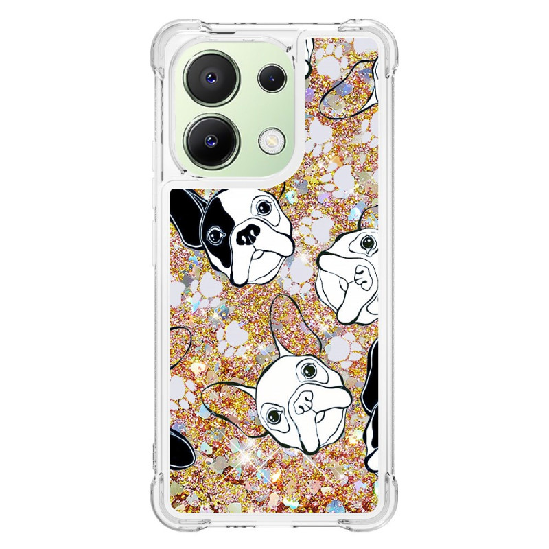 Xiaomi Redmi Note 13 4G Glitter Cartoon Funda
