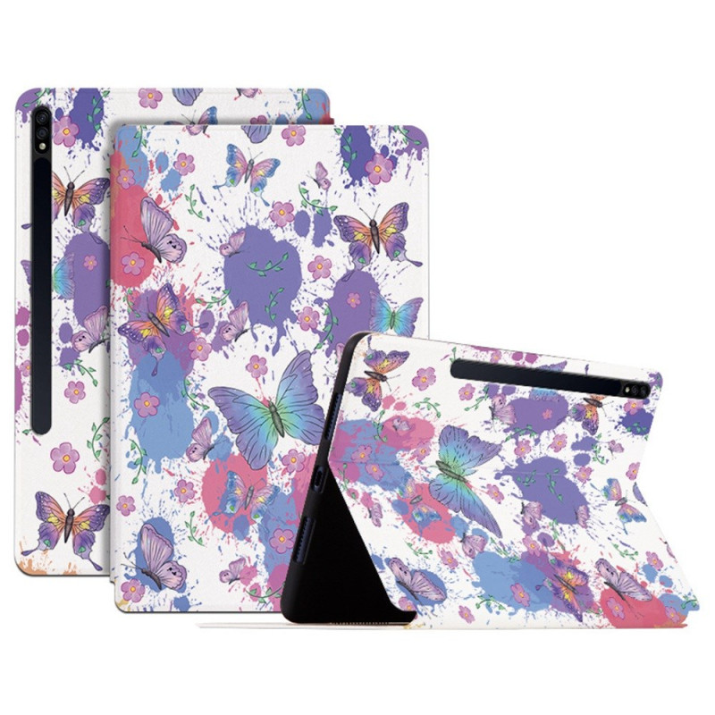 Funda Samsung Galaxy Tab S7 / Tab S8 Mariposas