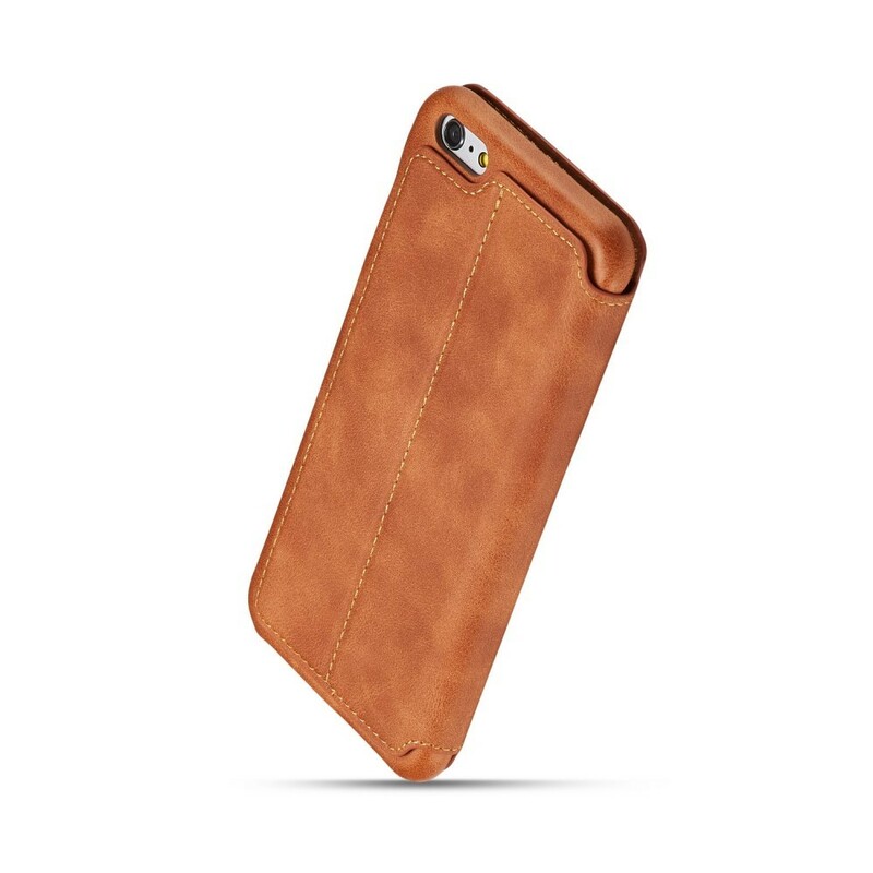 Flip Cover iPhone 6/6S Plus LC.IMEEKE Efecto Cuero