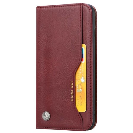 Funda Flip Cover iPhone 6/6S Plus Leatherette Card Funda