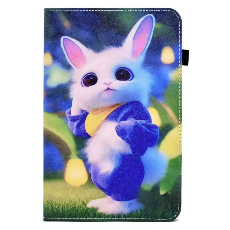 Samsung Galaxy Tab S6 Lite Funda Cute Conejo
