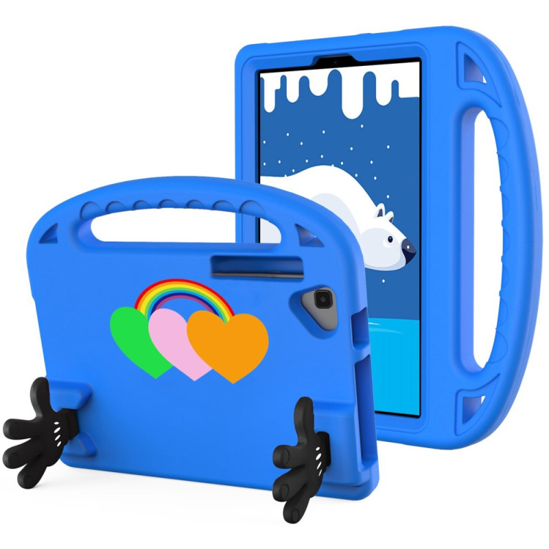 Funda con diseño de corazón para niños Samsung Galaxy Tab S6 Lite