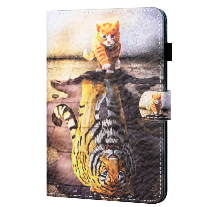 Funda Samsung Galaxy Tab A8 (2022) / (2021) Gato y Tigre