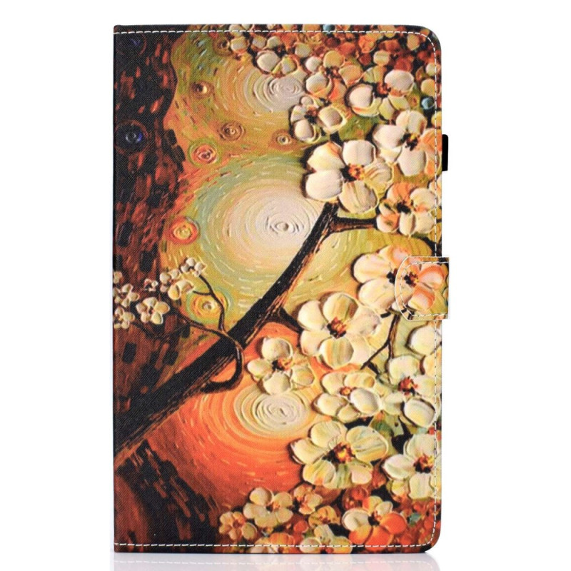 Funda Samsung Galaxy Tab A 8.0 (2019) Flores pintadas