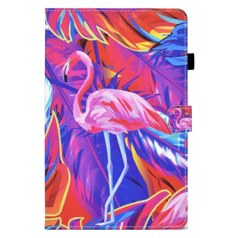Funda Samsung Galaxy Tab A7 (2022) / (2020) Flamingo Pink Graphic