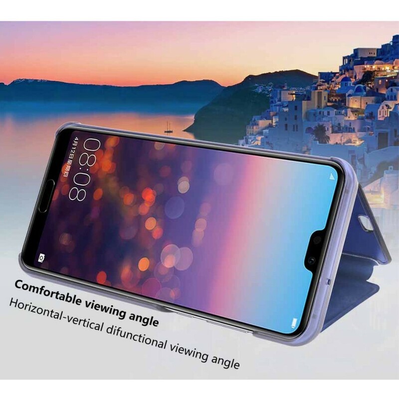 View Cover Huawei P20 Espejo y Polipiel