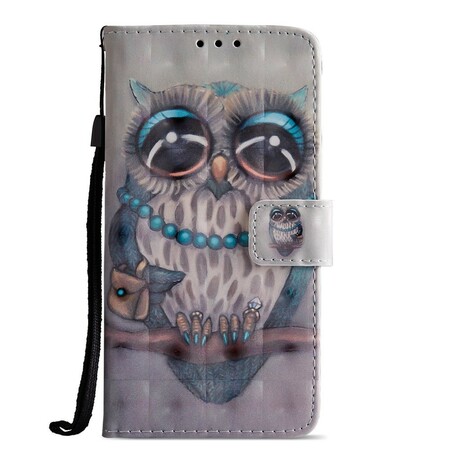 Funda 3D Huawei P20 Miss Owl