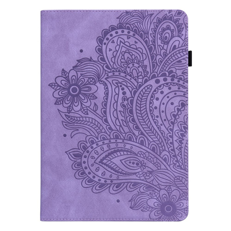 Xiaomi Pad 6 Funda Floral Efecto Cuero