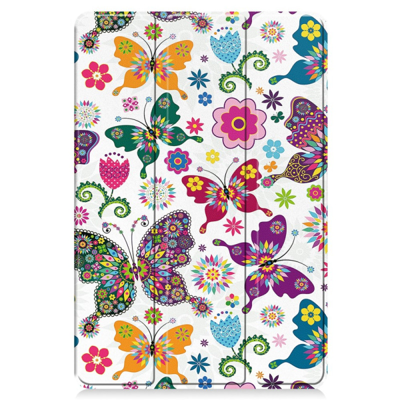 Funda inteligente Xiaomi Redmi Pad SE Mariposas de colores