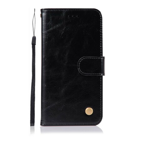 Funda con colgante de cuero vintage para Huawei P20 Lite