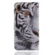 Funda de Tigre Huawei P20 Lite Blanco