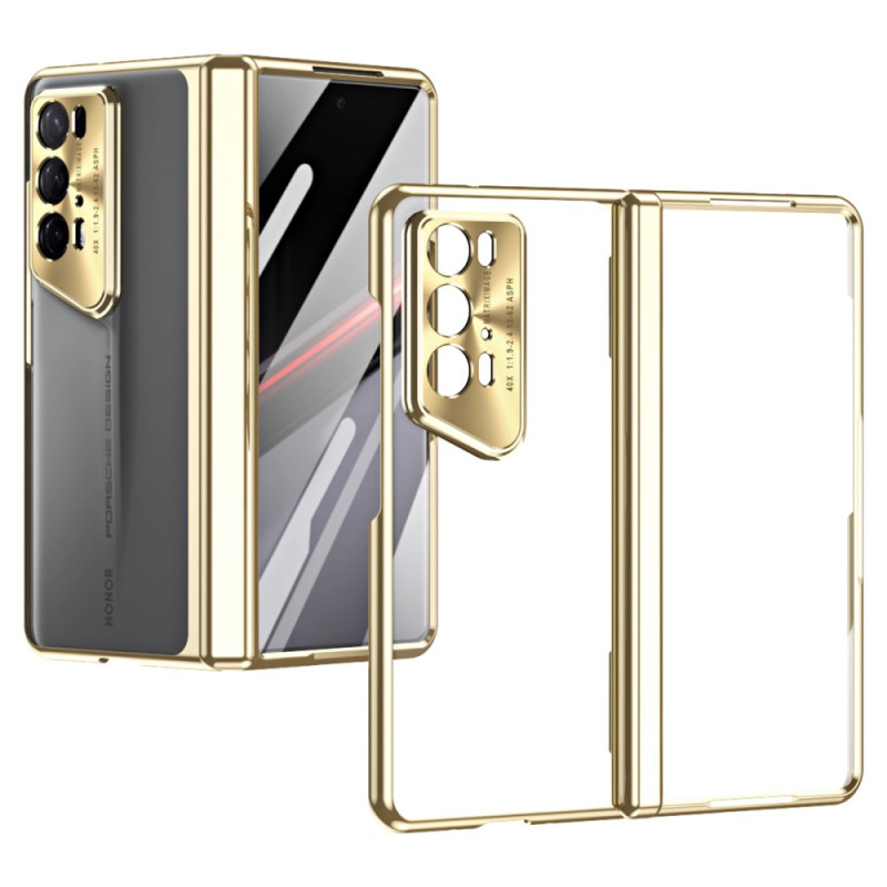 Honor Magic V2 RSR Funda
 Estilo Porsche Metal Lámina
 de Vidrio Templado