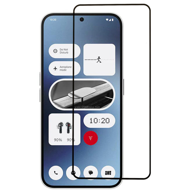 Protector de pantalla de cristal templado integral para Nothing Phone (2a)