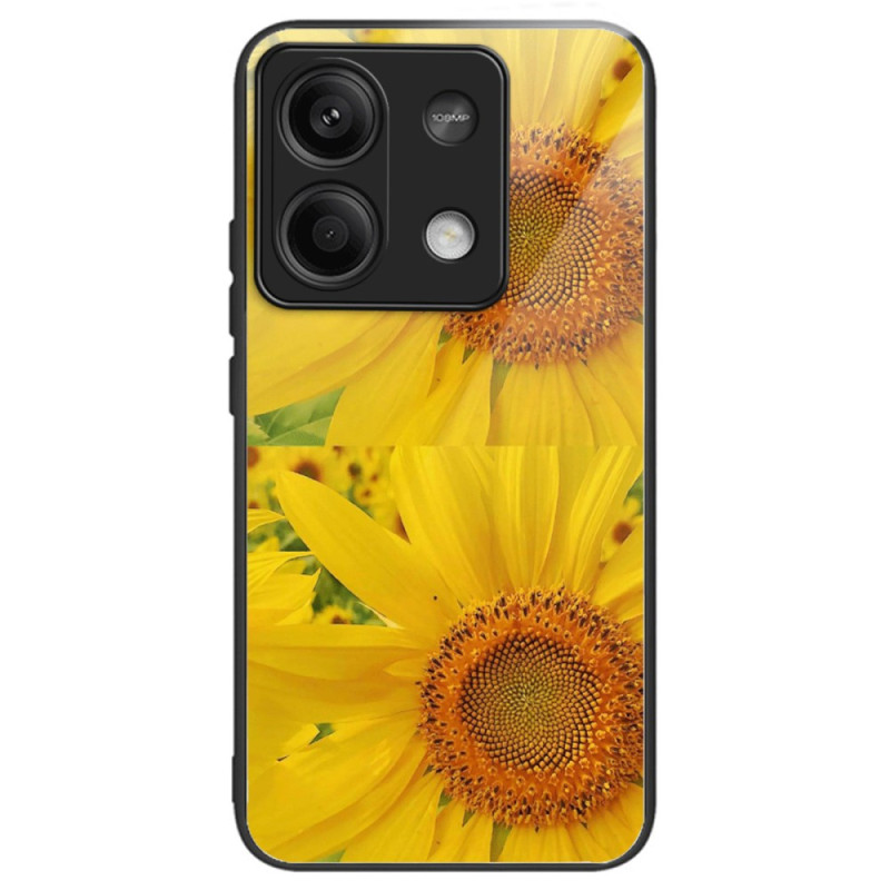 Xiaomi Redmi Note 13 5G Funda de cristal templado Sunflower