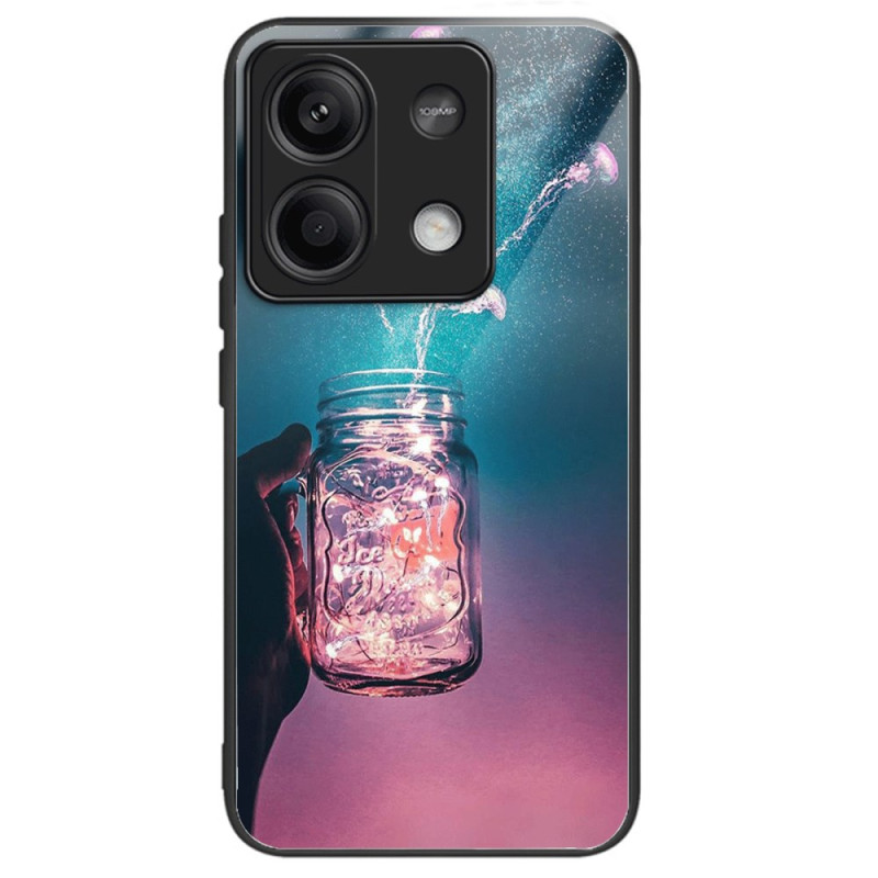 Xiaomi Redmi Note 13 5G Funda de Vidrio Templado Medusa en Botella