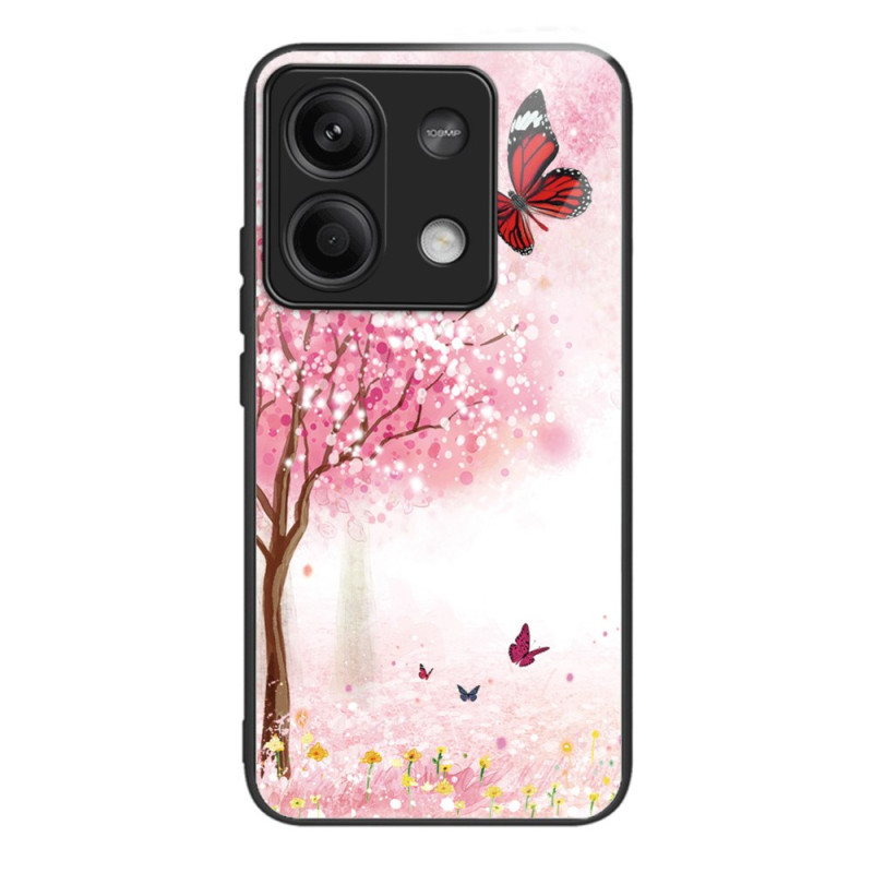 Xiaomi Redmi Note 13 5G Funda de Cristal Templado Flores de Cerezo