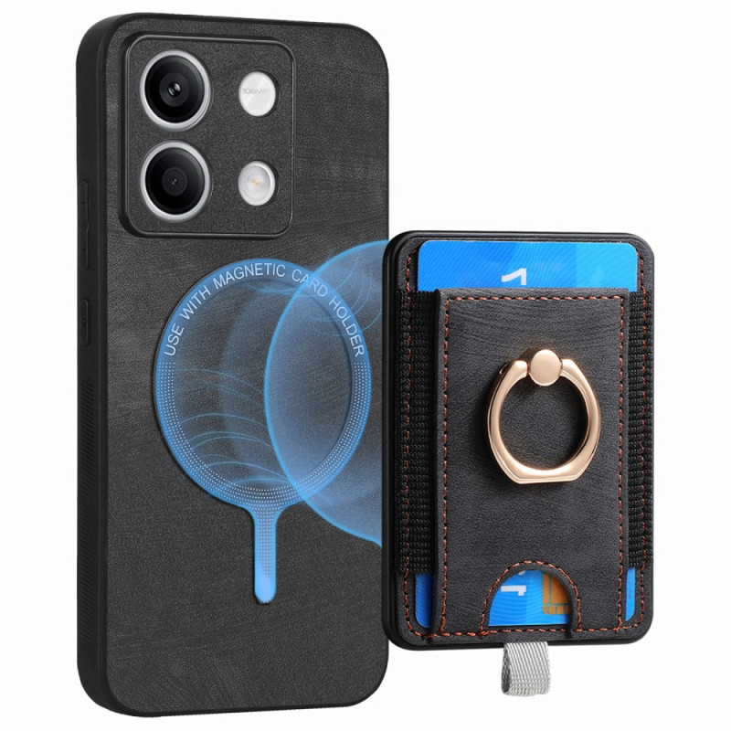 Xiaomi Redmi Note 13 5G Funda Tarjetero Desmontable y Anillo