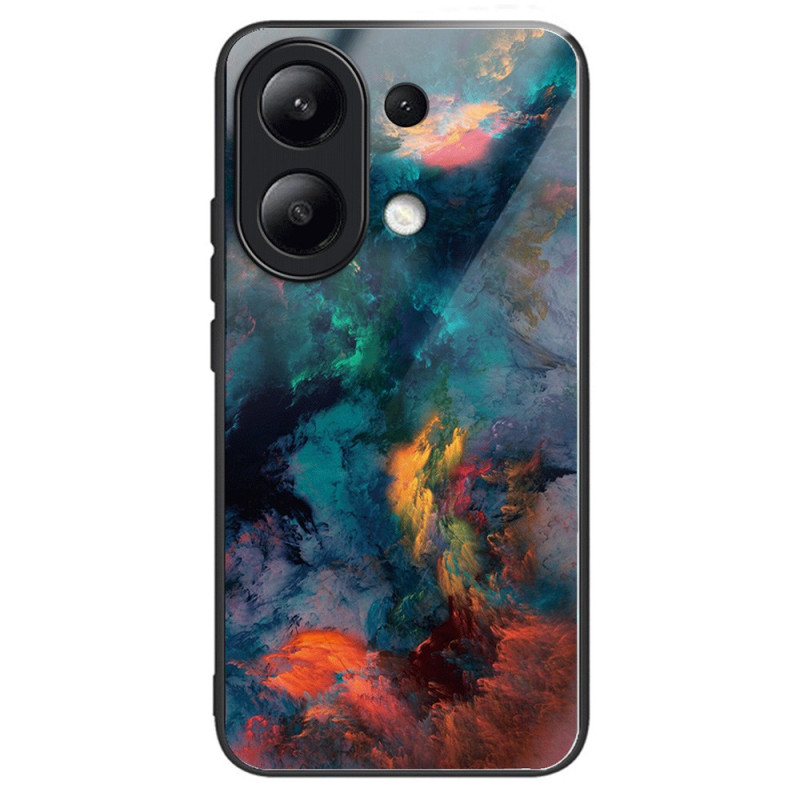 Xiaomi Redmi Note 13 4G Funda de cristal templado
 de color Nubes