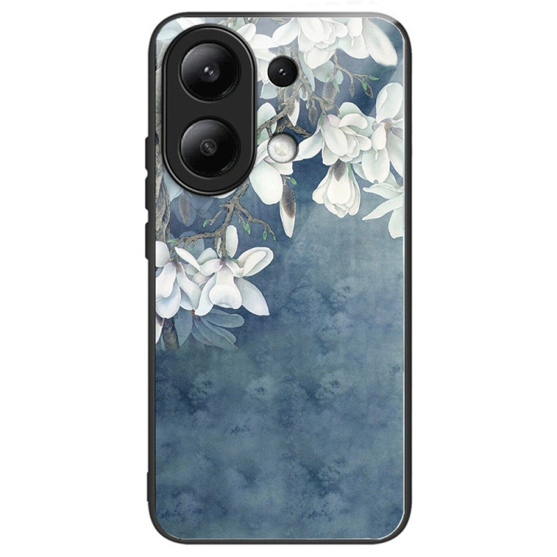 Xiaomi Redmi Note 13 4G Funda de cristal templado Magnolias