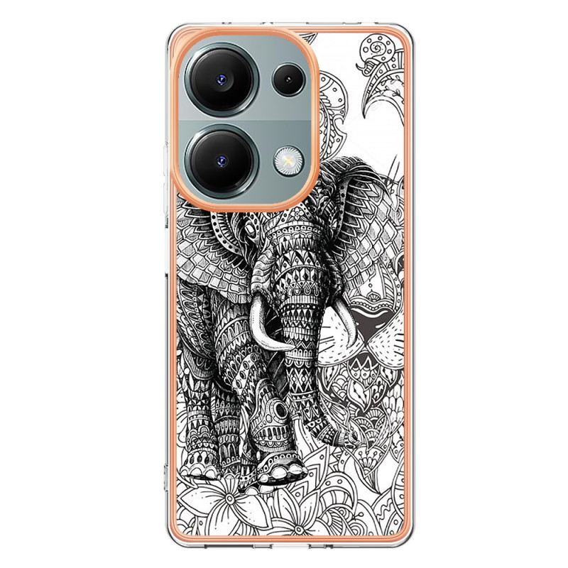 Xiaomi Redmi Note 13 Pro 4G / Poco M6 Pro 4G Funda Totem Elefante