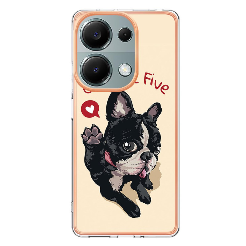 Xiaomi Redmi Note 13 Pro 4G / Poco M6 Pro 4G Funda para perro Give Me Five