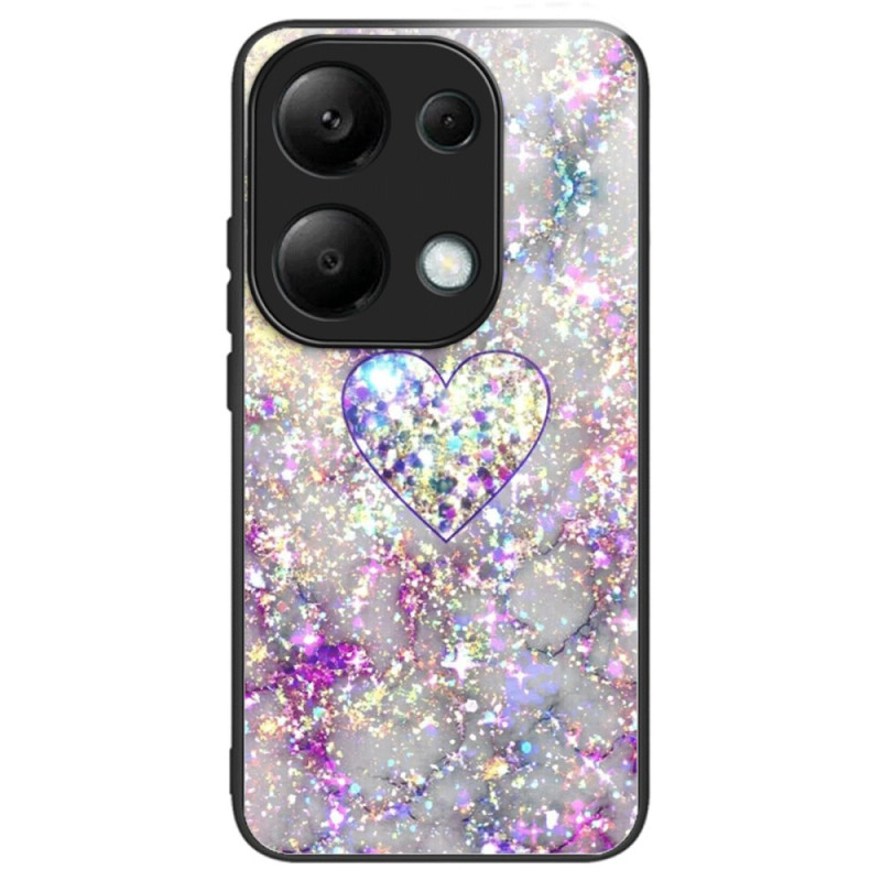 Xiaomi Redmi Note 13 Pro 4G / Poco M6 Pro 4G Funda Cristal Templado Corazón Brillo