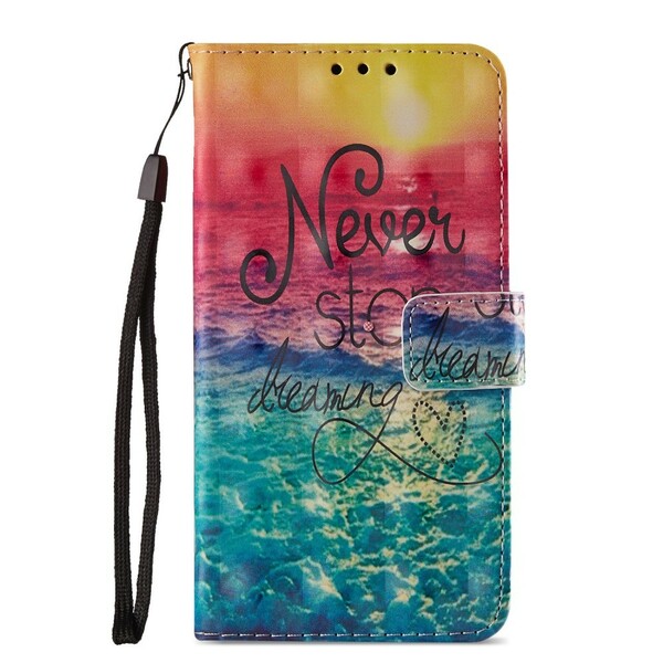 Funda 3D para el Huawei P20 Lite Never Stop Dreaming