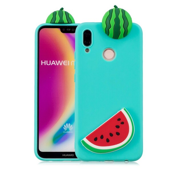 Funda de sandía 3D para el Huawei P20 Lite