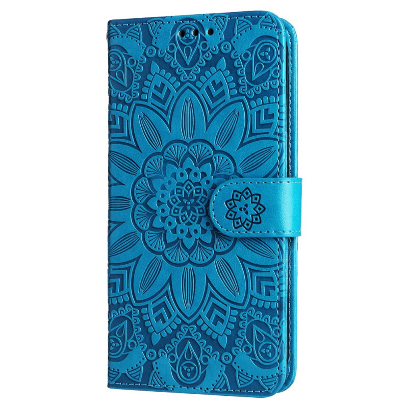 Funda Samsung Galaxy M15 5G Diseño Girasol con Colgante
