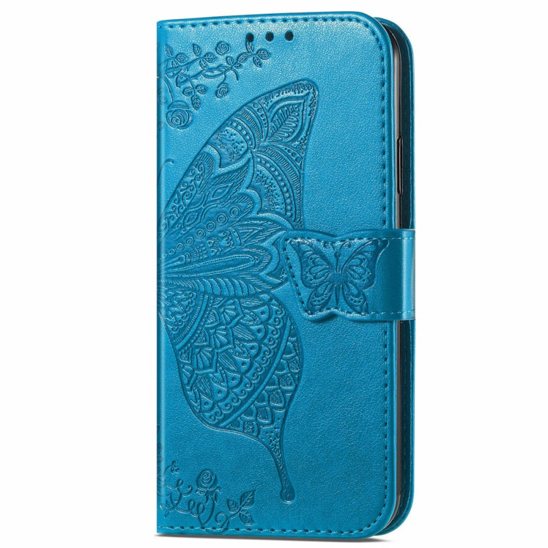 Samsung Galaxy M15 5G Funda con colgante de mariposa barroca
