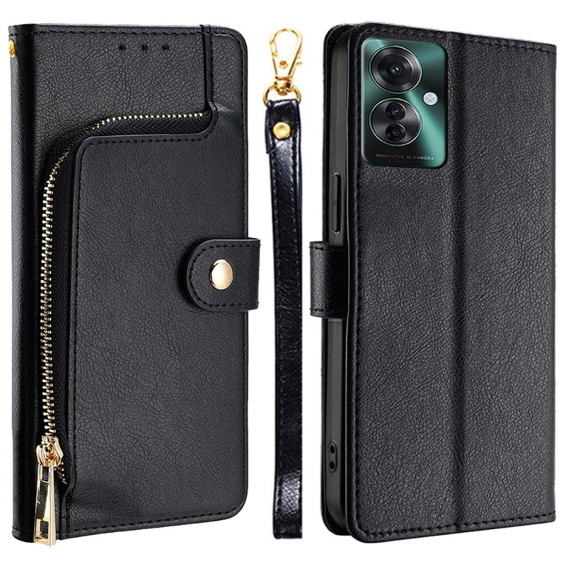 Oppo Reno 11F 5G Funda para cartera y cordón