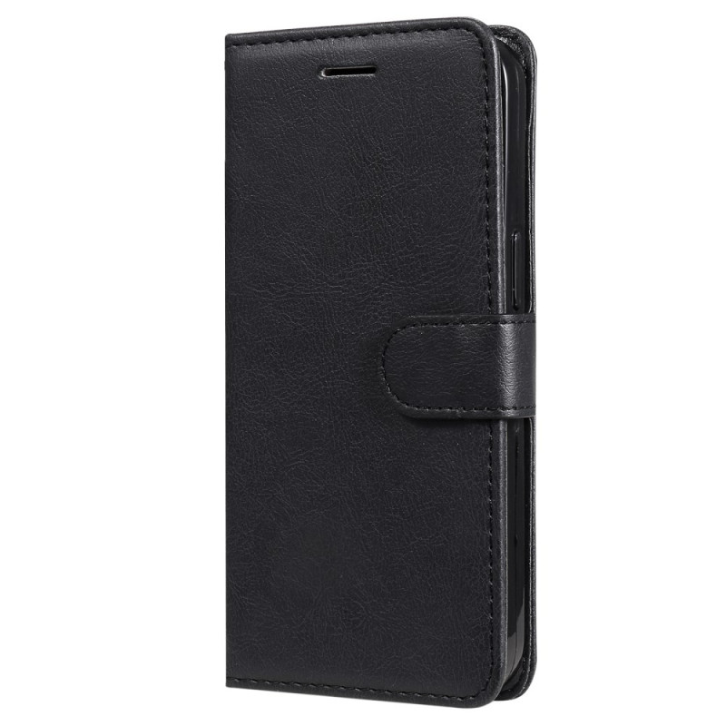 Funda Oppo Reno 11F de piel sintética lisa con colgante
