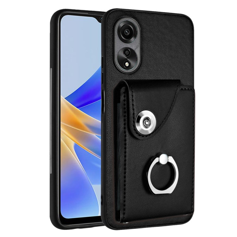 Funda de piel con tarjetero Oppo A58 Style