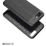 Huawei Honor 10 funda de cuero Litchi doble línea