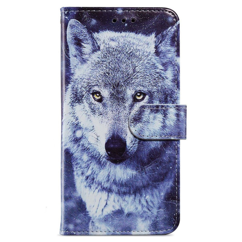 Funda de cordón Oppo A38 White Wolf