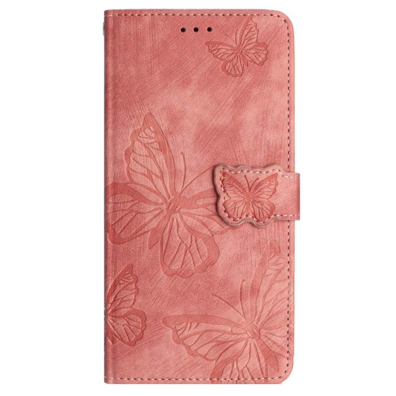 Funda Oppo A38 / A18 Efecto ante Diseño mariposa