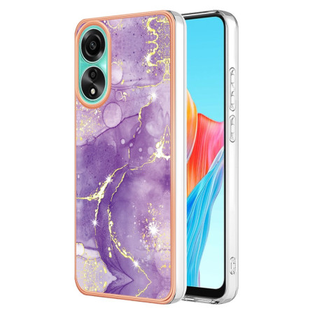 Oppo A78 Funda de color mármol