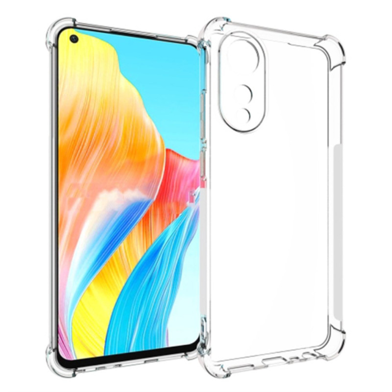 Oppo A78 4G Funda Transparente Esquinas Reforzadas