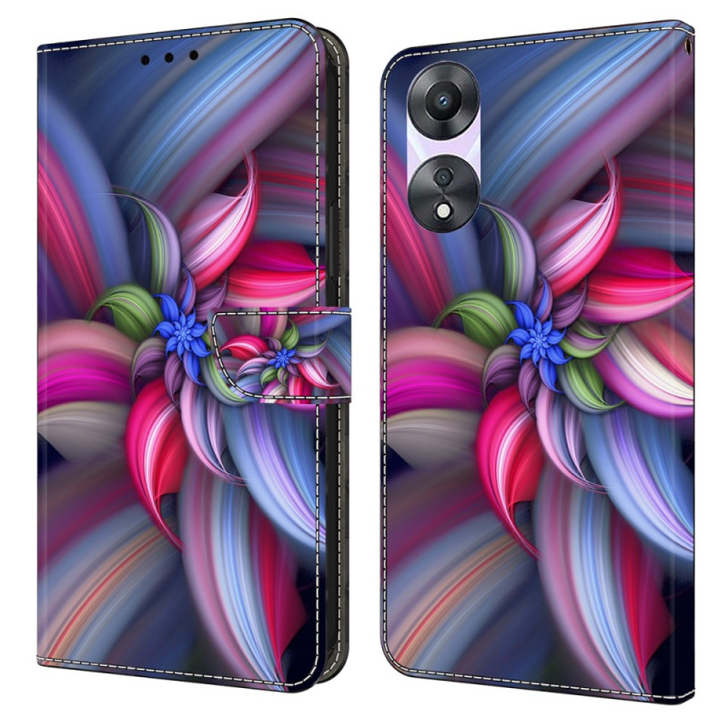 Oppo A78 5G Funda Flower Blossom